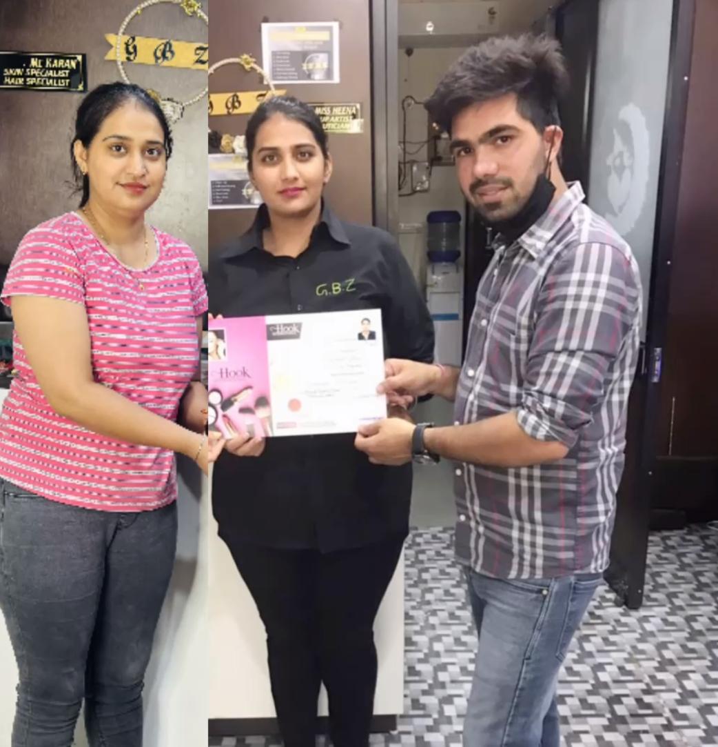 Student certification ceremony